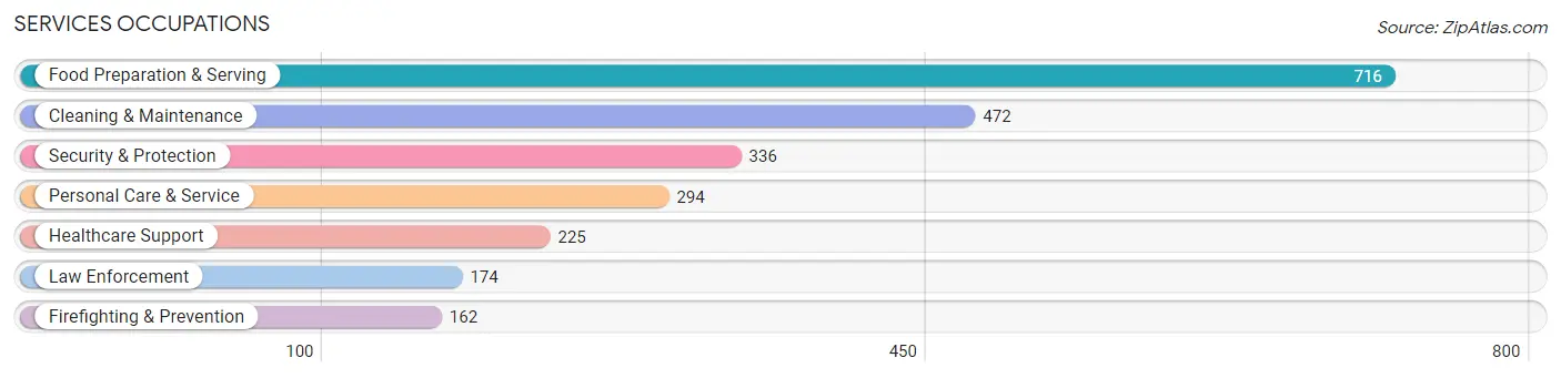 Services Occupations in Zip Code 78728