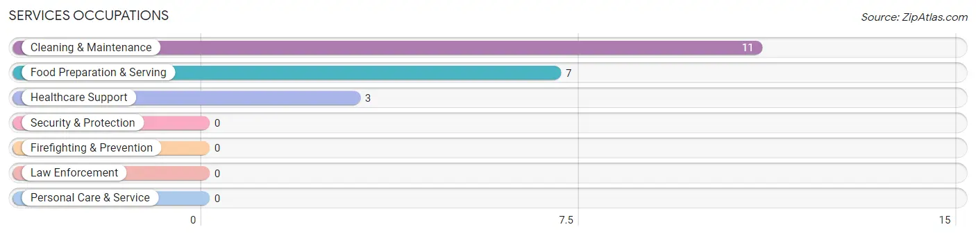 Services Occupations in Zip Code 79719