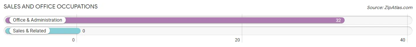 Sales and Office Occupations in Zip Code 79780
