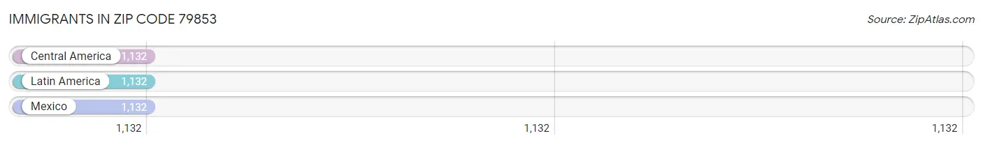 Immigrants in Zip Code 79853