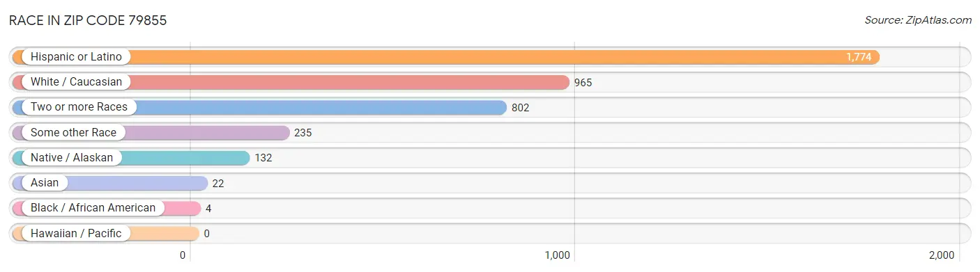 Race in Zip Code 79855
