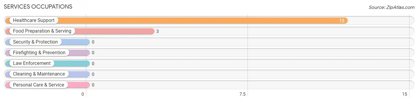 Services Occupations in Zip Code 80746