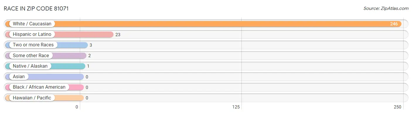 Race in Zip Code 81071