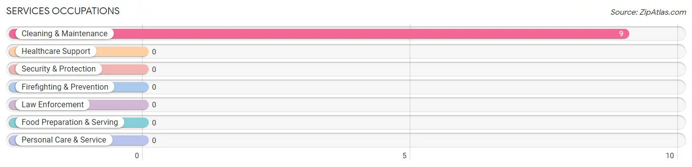 Services Occupations in Zip Code 81210