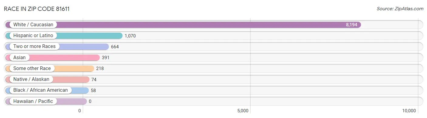 Race in Zip Code 81611