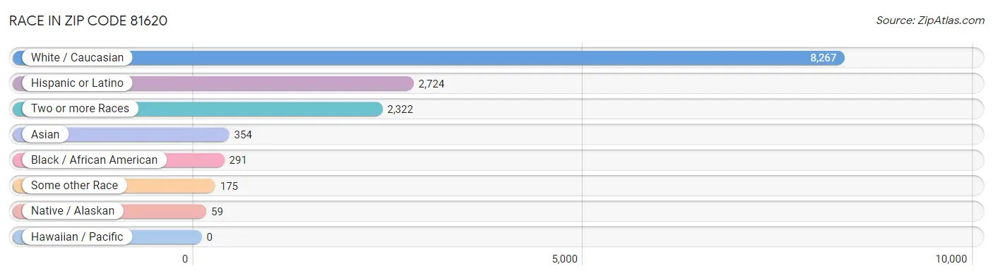 Race in Zip Code 81620