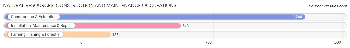 Natural Resources, Construction and Maintenance Occupations in Zip Code 83401