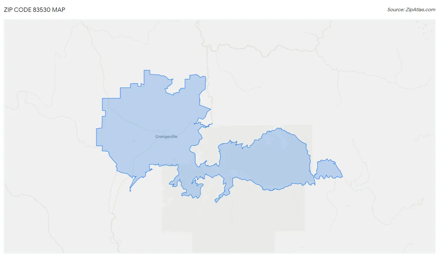 Zip Code 83530 Map