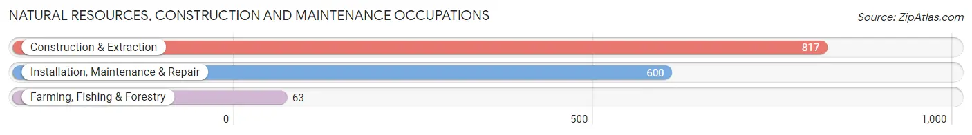 Natural Resources, Construction and Maintenance Occupations in Zip Code 84663