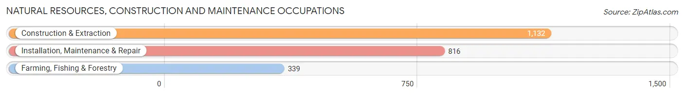 Natural Resources, Construction and Maintenance Occupations in Zip Code 85122