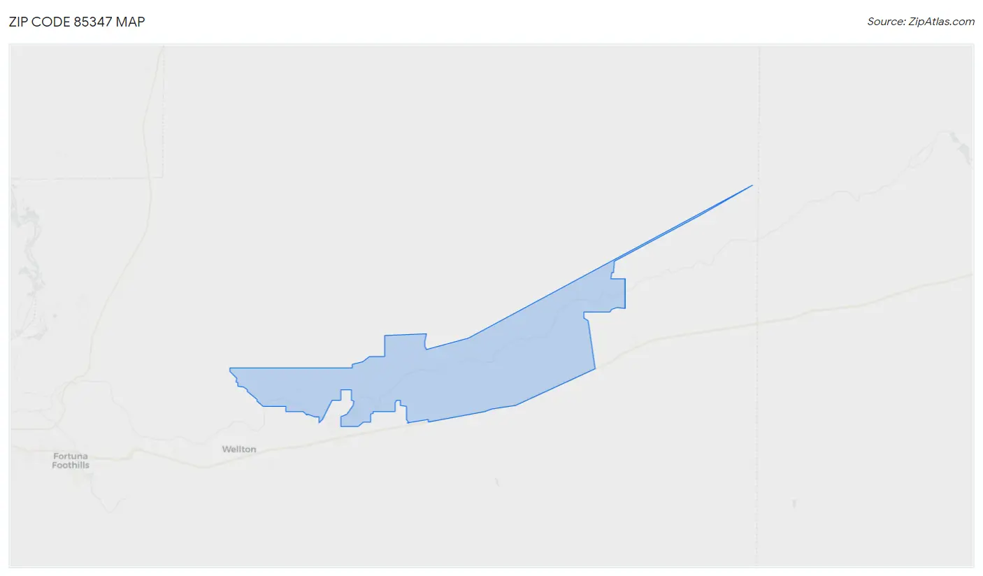 Zip Code 85347 Map