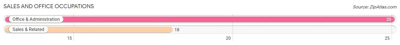 Sales and Office Occupations in Zip Code 85605