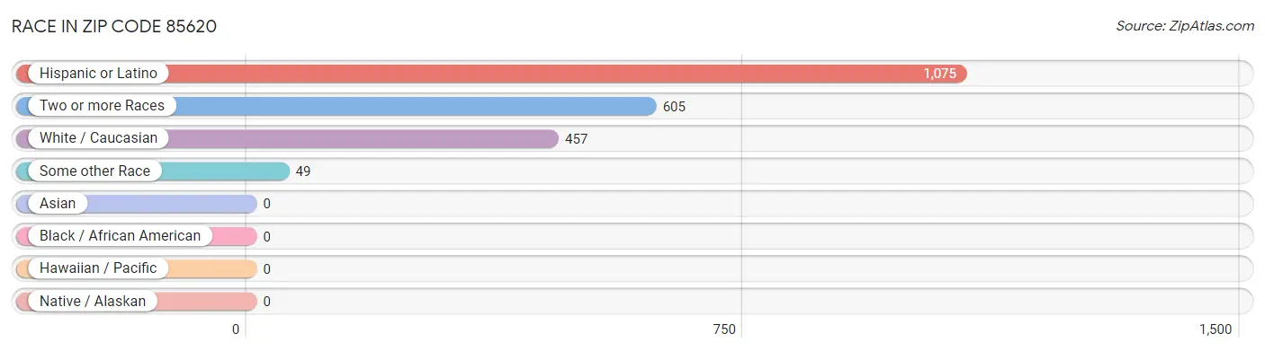 Race in Zip Code 85620