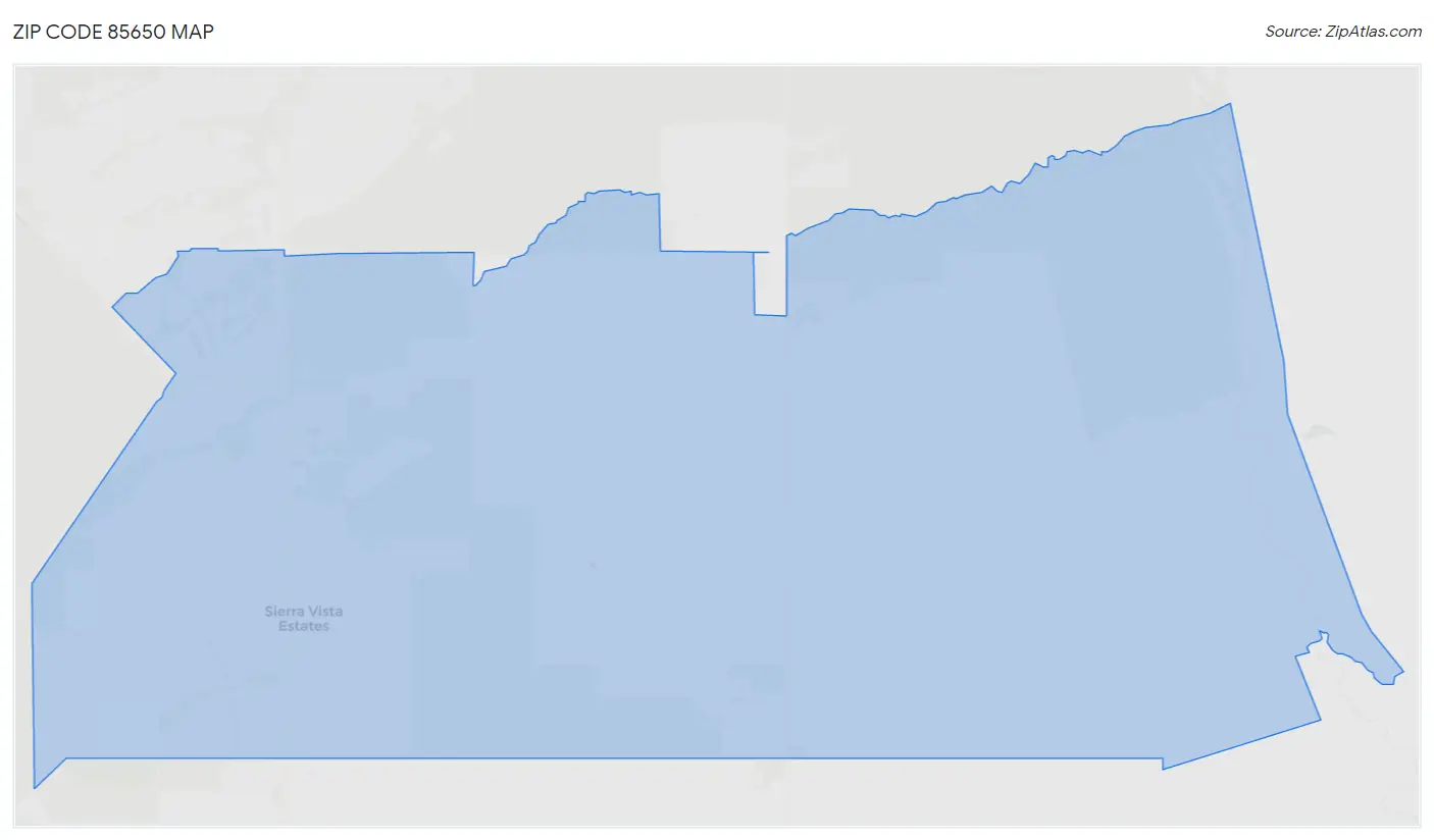 Zip Code 85650 Map