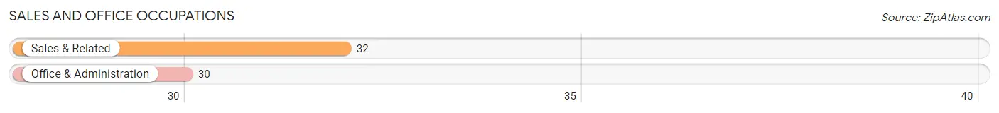 Sales and Office Occupations in Zip Code 85912