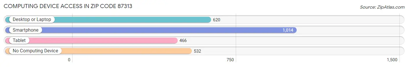 Computing Device Access in Zip Code 87313