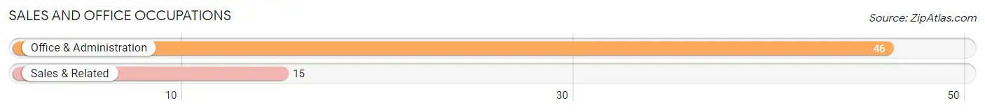 Sales and Office Occupations in Zip Code 88252