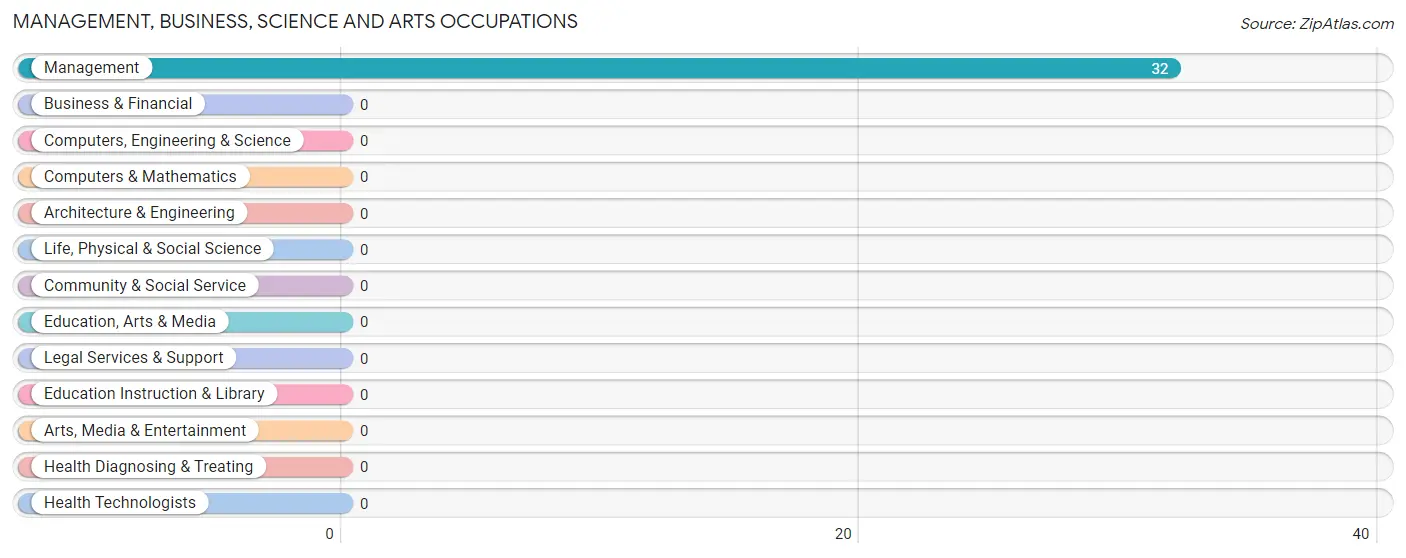 Management, Business, Science and Arts Occupations in Zip Code 92309