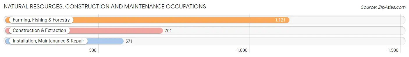 Natural Resources, Construction and Maintenance Occupations in Zip Code 93657