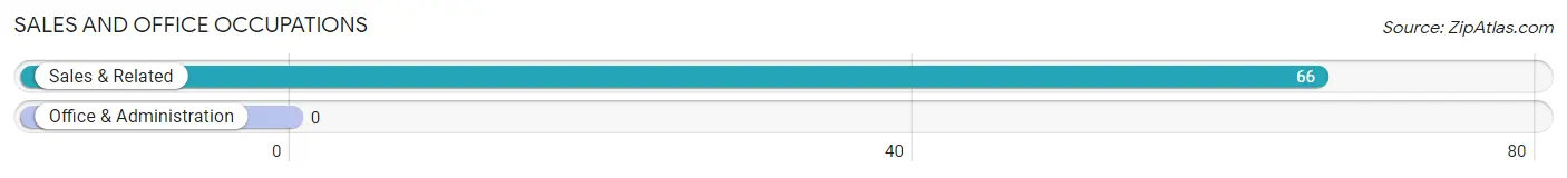 Sales and Office Occupations in Zip Code 96046