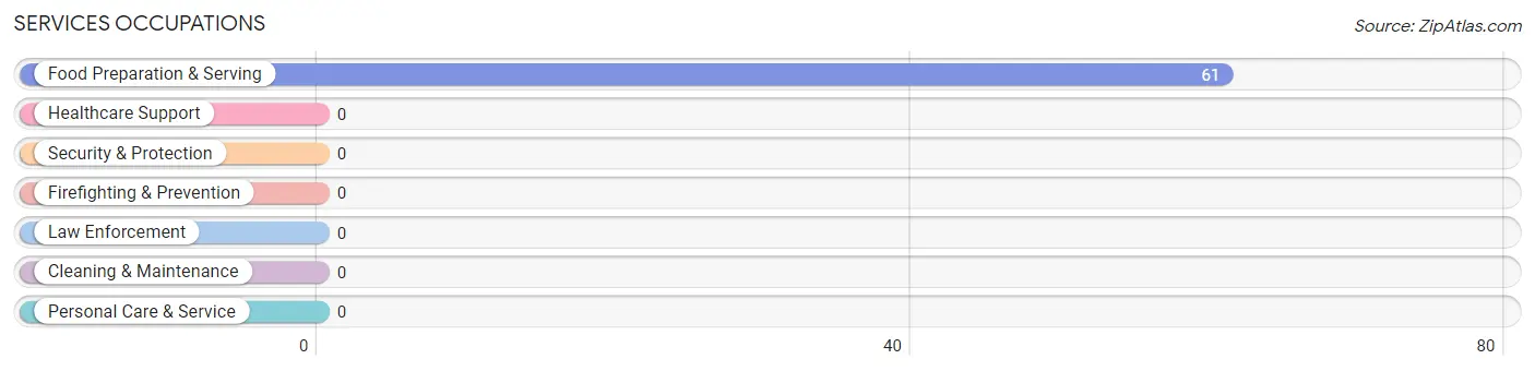 Services Occupations in Zip Code 96126