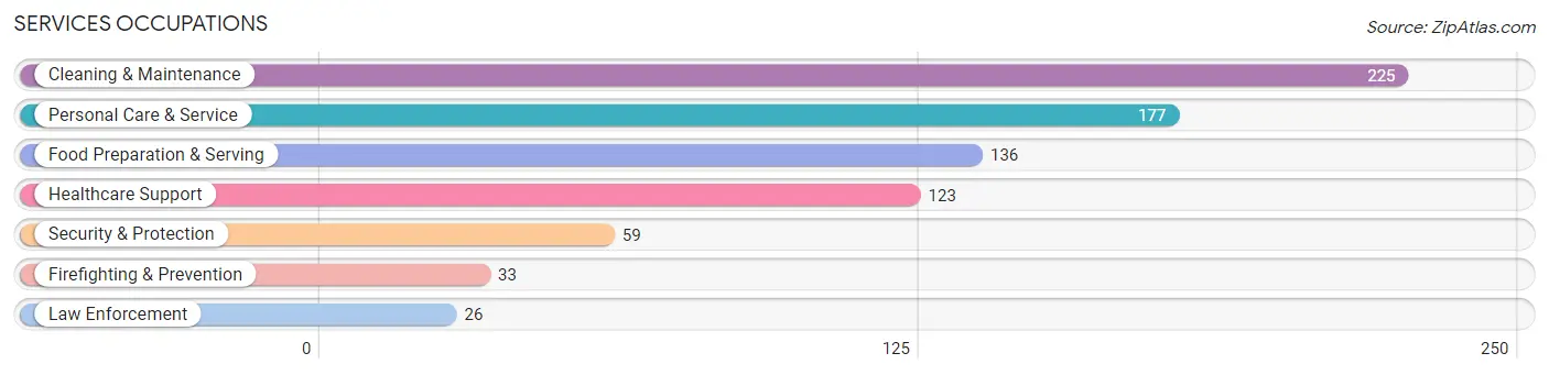 Services Occupations in Zip Code 96762