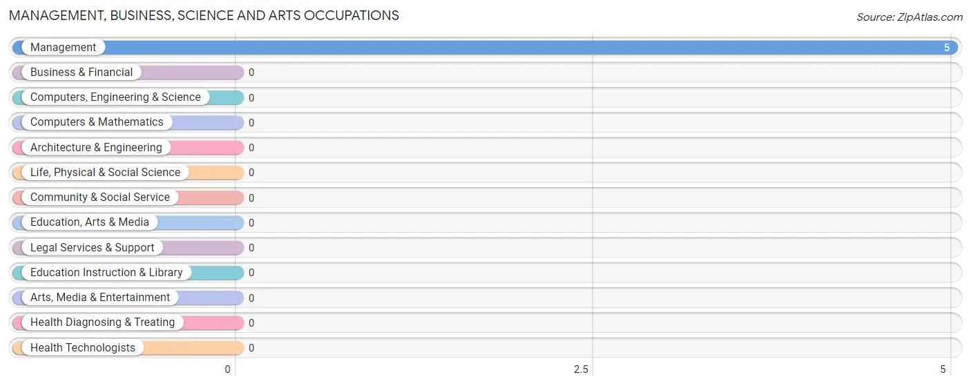 Management, Business, Science and Arts Occupations in Zip Code 98207