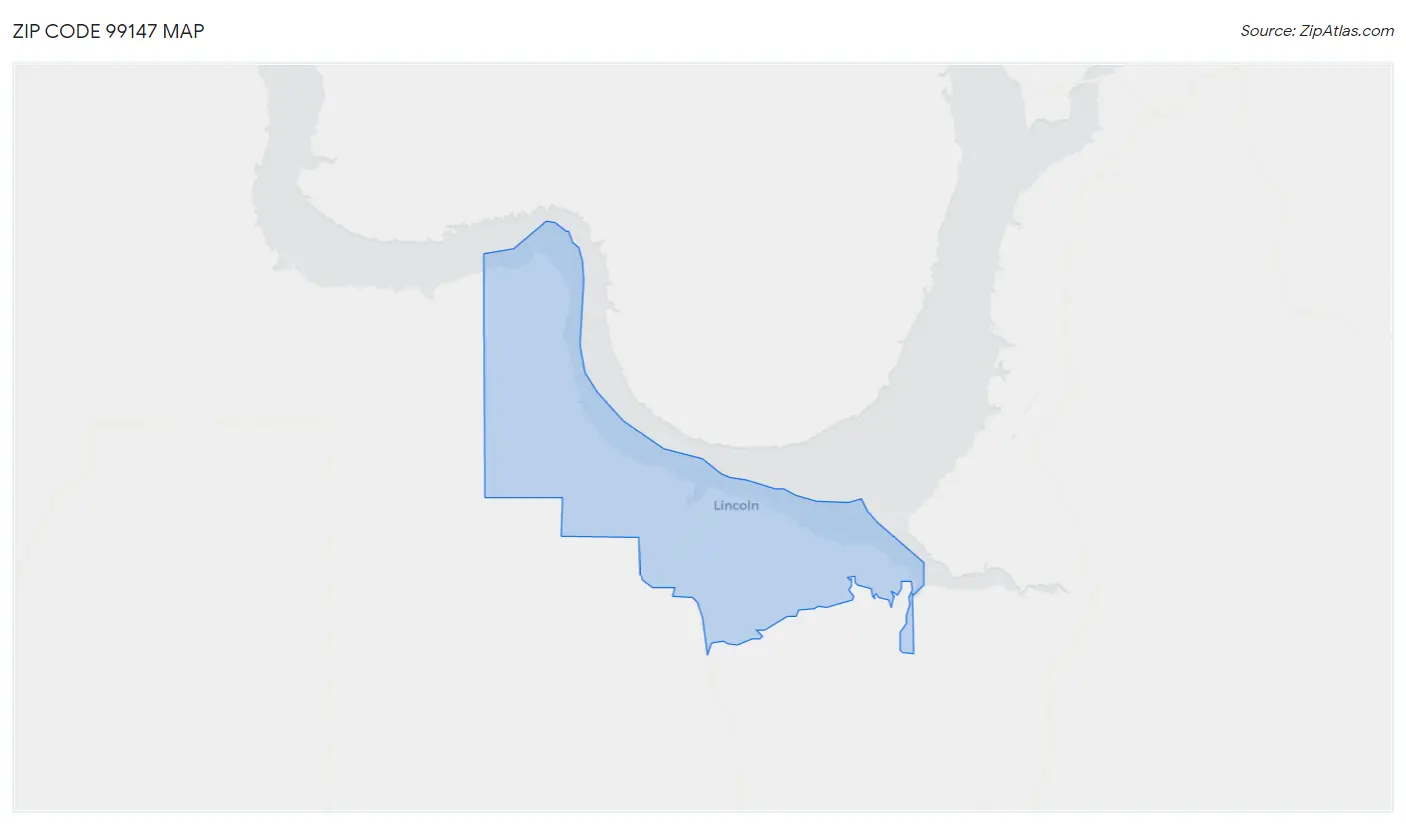 Zip Code 99147 Map