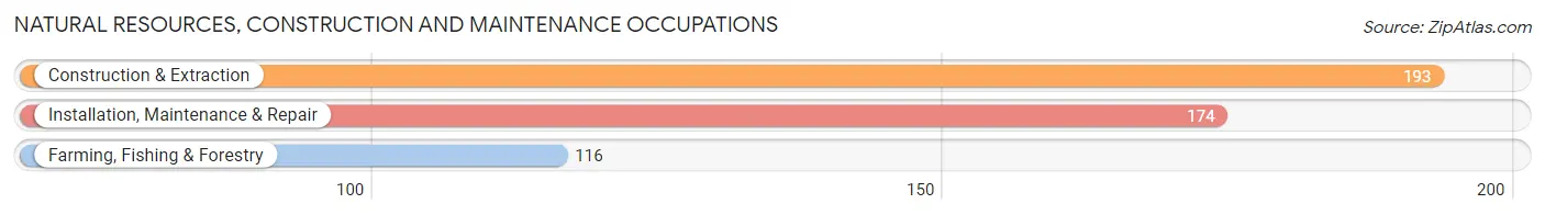 Natural Resources, Construction and Maintenance Occupations in Zip Code 99323