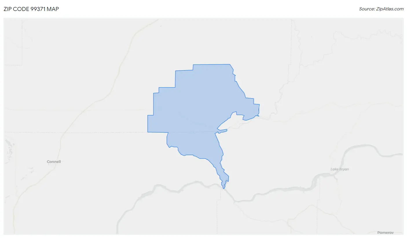 Zip Code 99371 Map