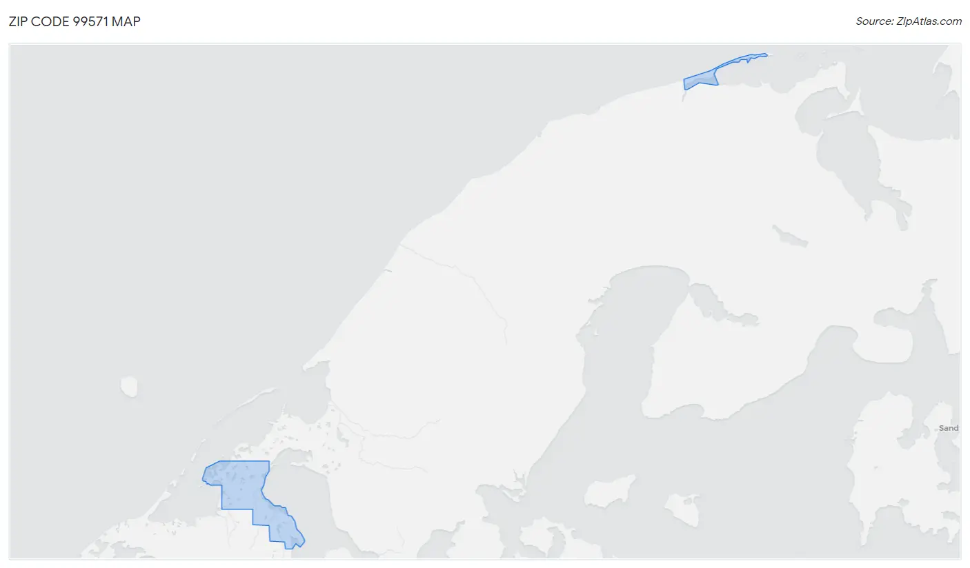 Zip Code 99571 Map