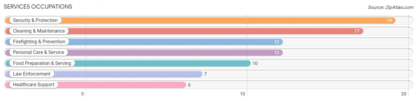 Services Occupations in Zip Code 99655