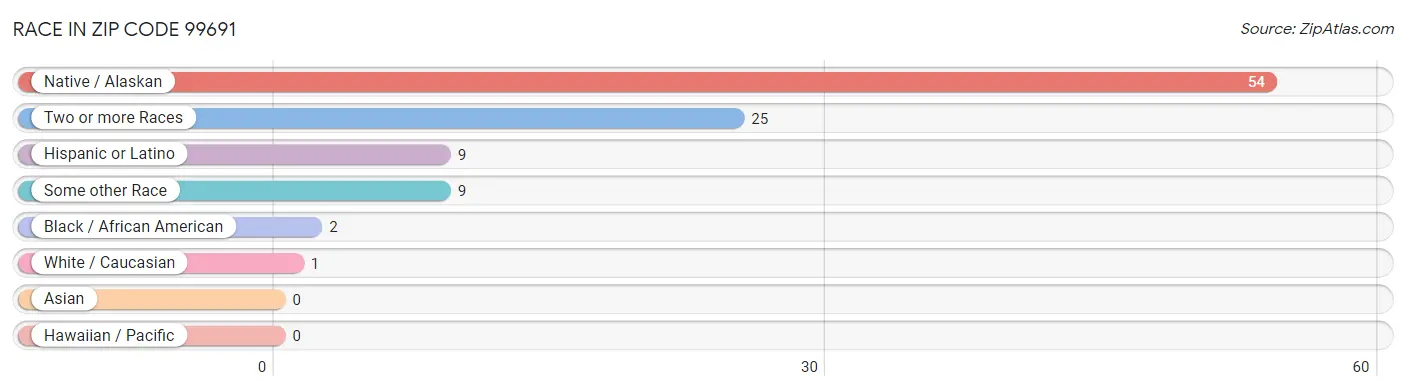 Race in Zip Code 99691