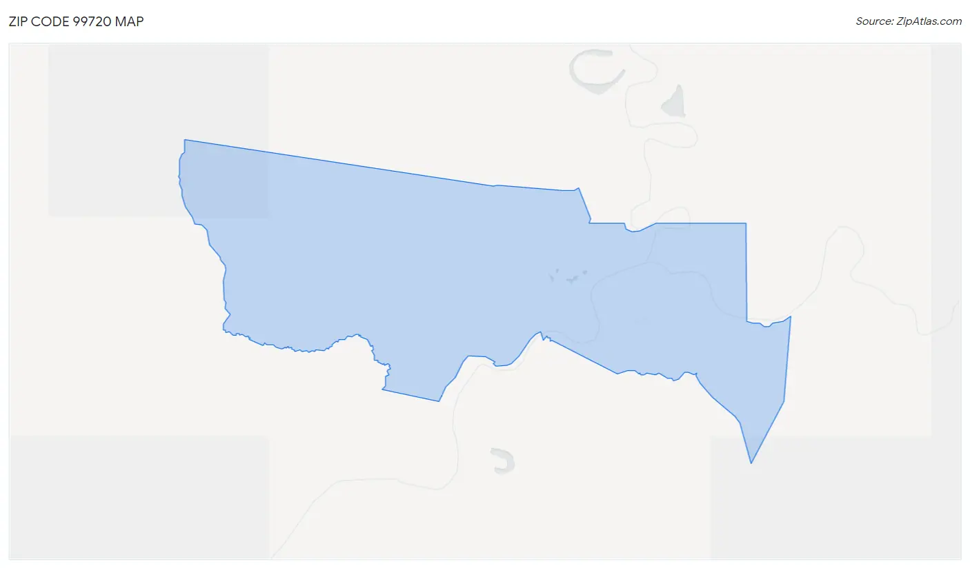 Zip Code 99720 Map