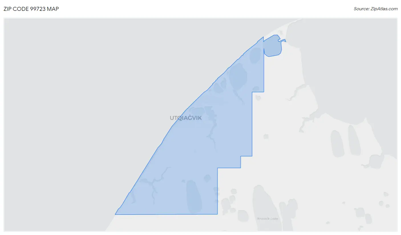 Zip Code 99723 Map