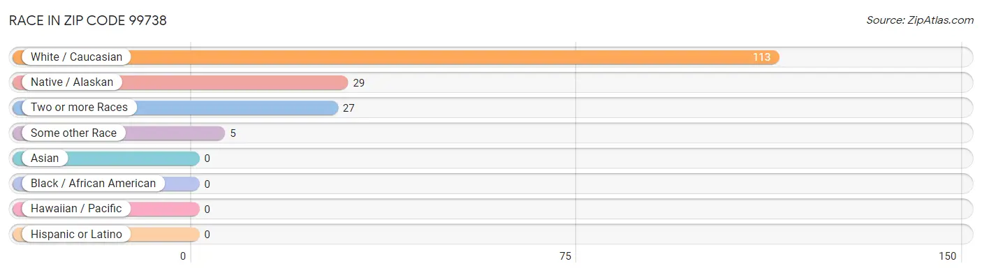 Race in Zip Code 99738