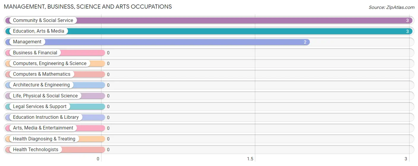 Management, Business, Science and Arts Occupations in Zip Code 99745