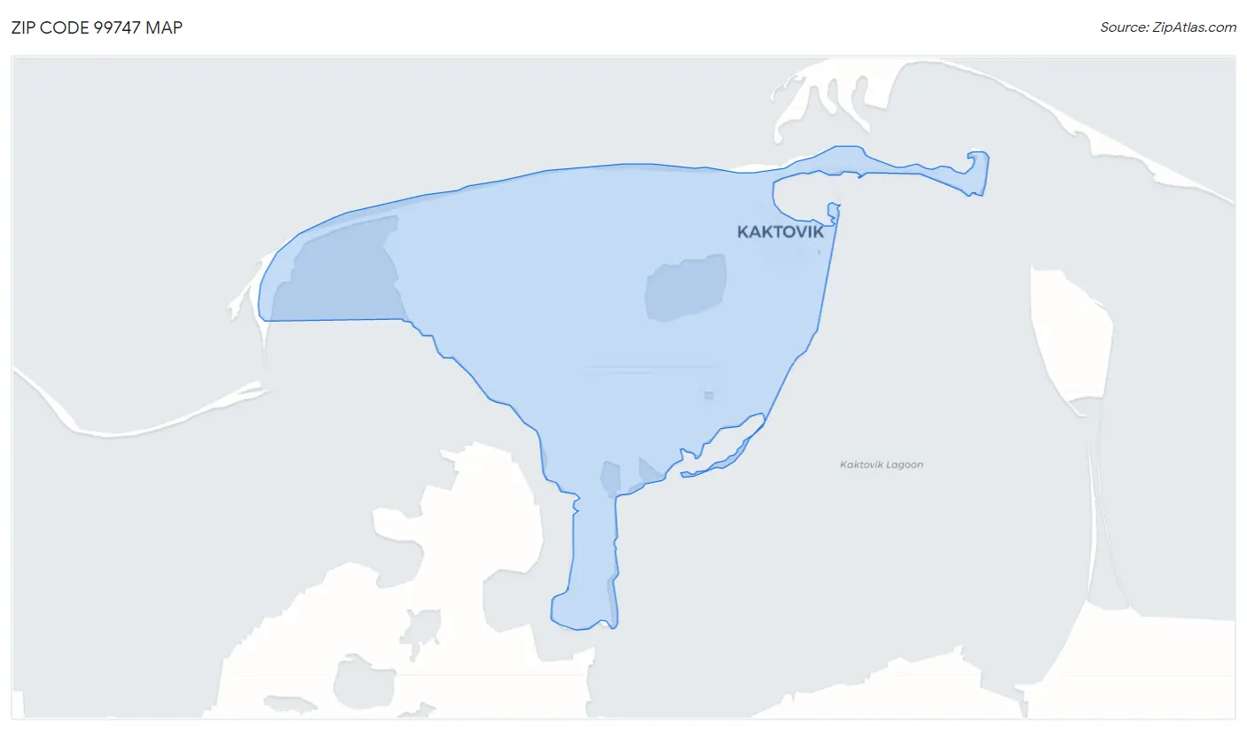 Zip Code 99747 Map