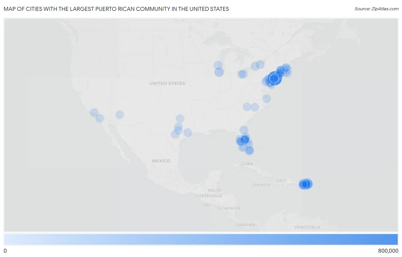 Puerto Rico size vs Cuba : r/MapPorn