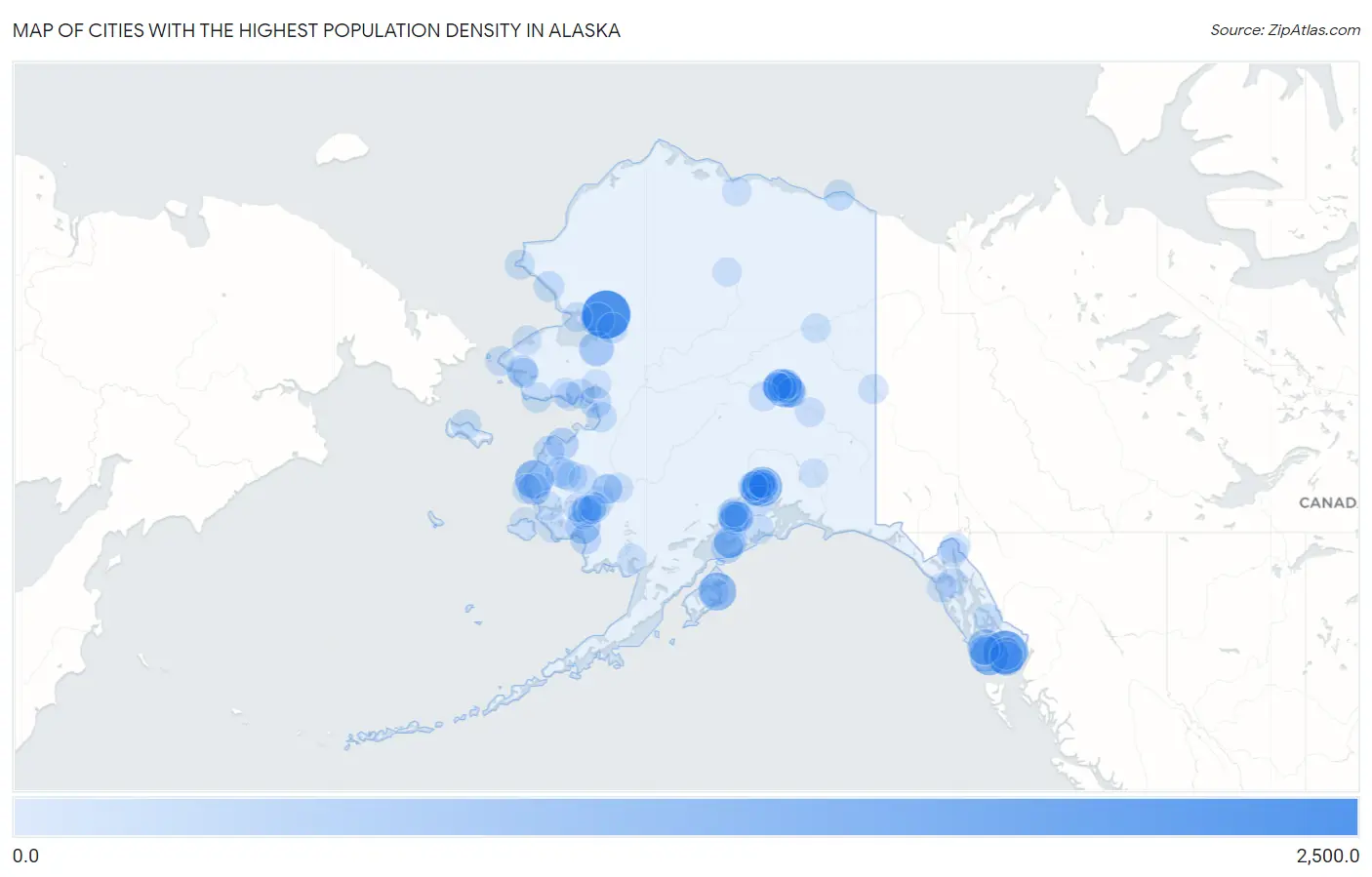 Alaska Population Graph