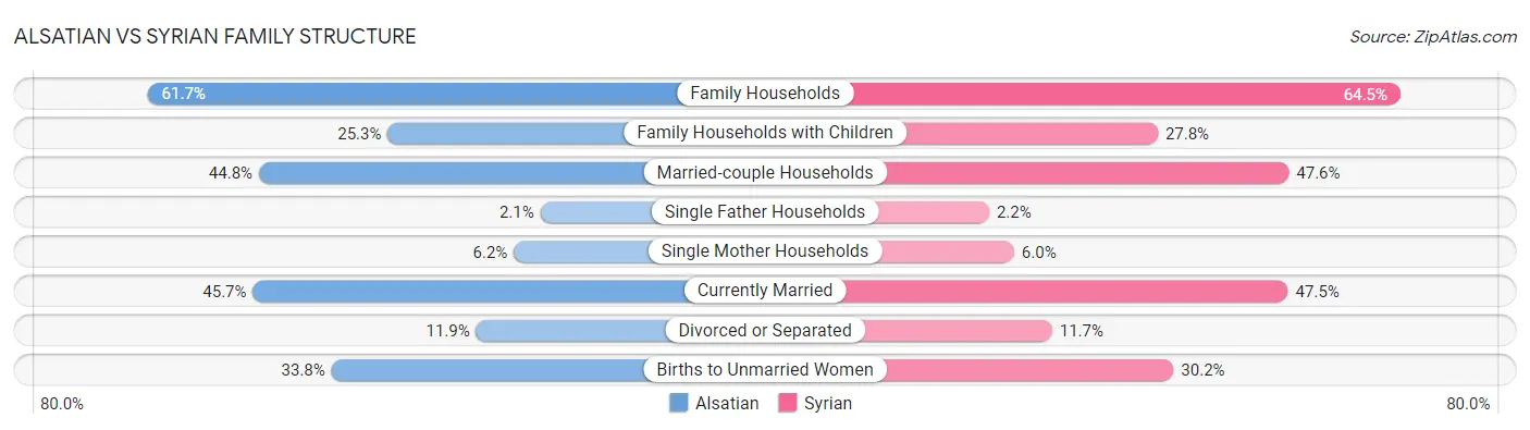 Alsatian vs Syrian Family Structure