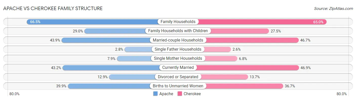Apache vs Cherokee Family Structure