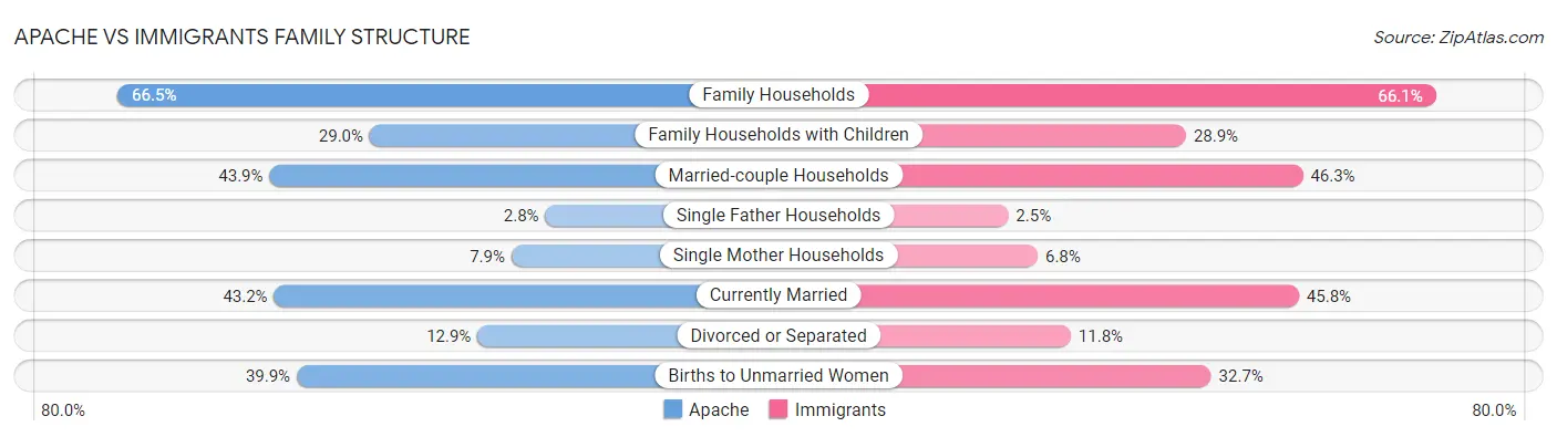 Apache vs Immigrants Family Structure