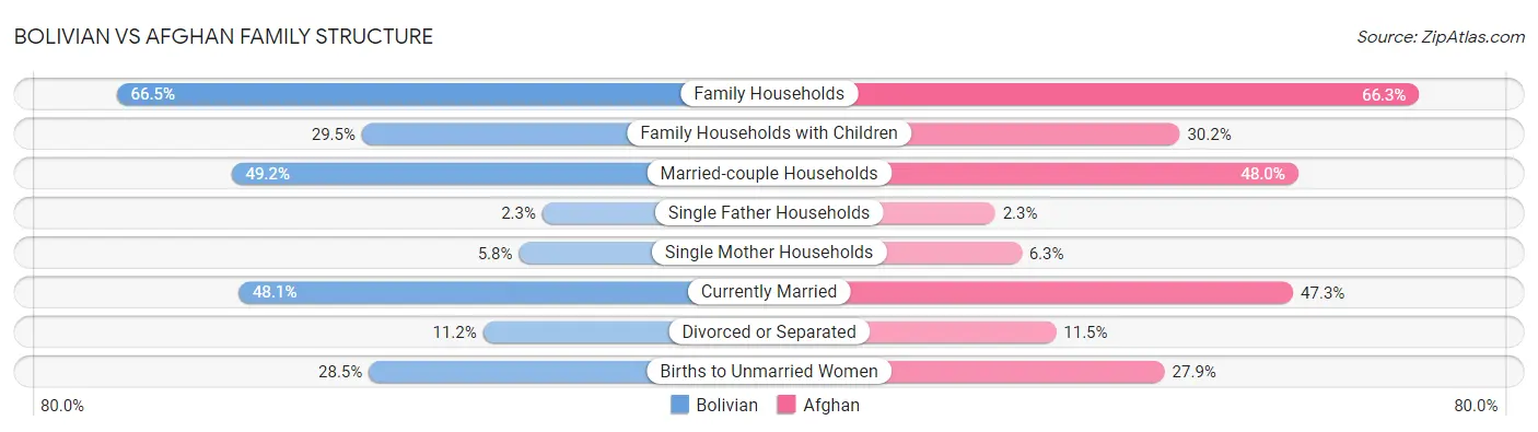 Bolivian vs Afghan Family Structure