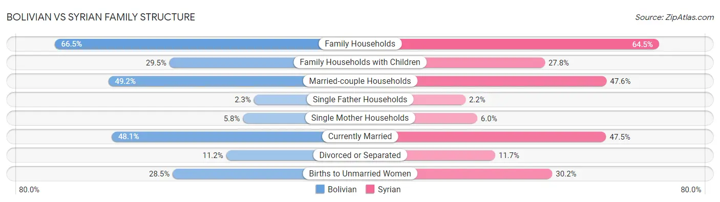 Bolivian vs Syrian Family Structure