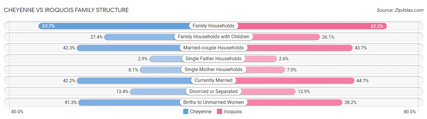Cheyenne vs Iroquois Family Structure