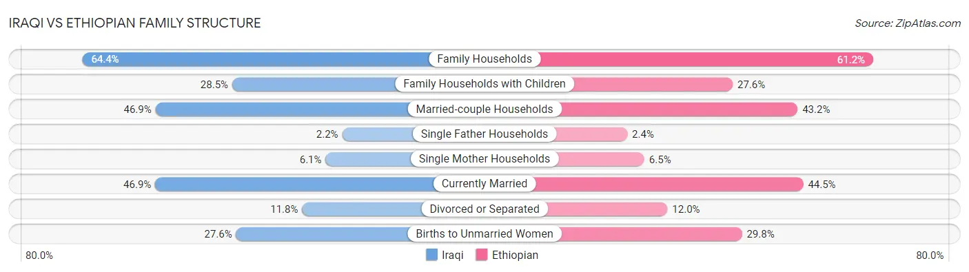 Iraqi vs Ethiopian Family Structure