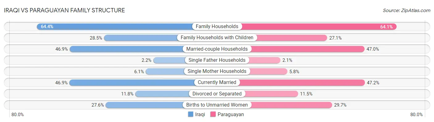 Iraqi vs Paraguayan Family Structure