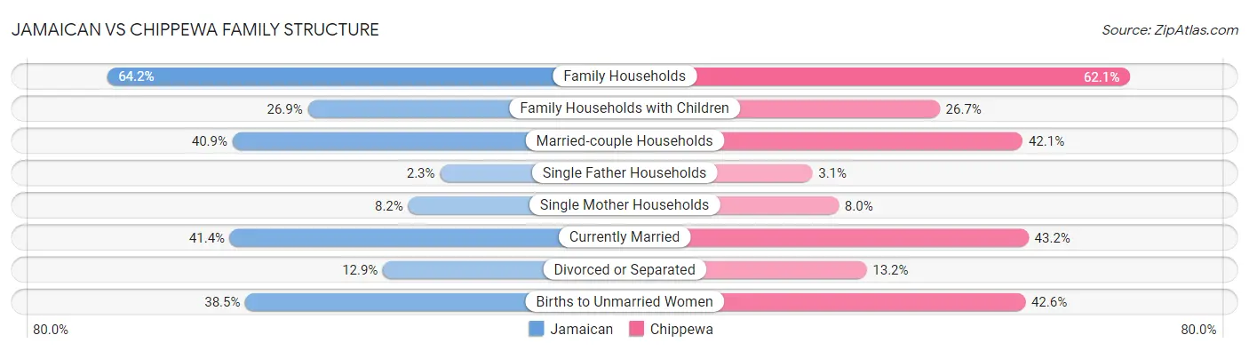 Jamaican vs Chippewa Family Structure
