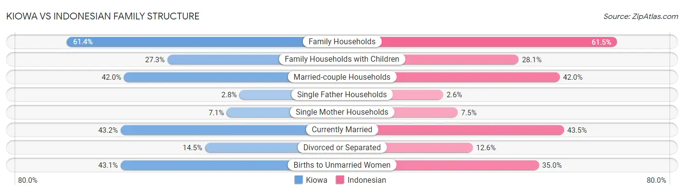 Kiowa vs Indonesian Family Structure